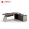 Conjunto de mesa e cadeira de escritório para gerente Executivo Mesa de CEO Mesa de escritório Designer Mesas executivas