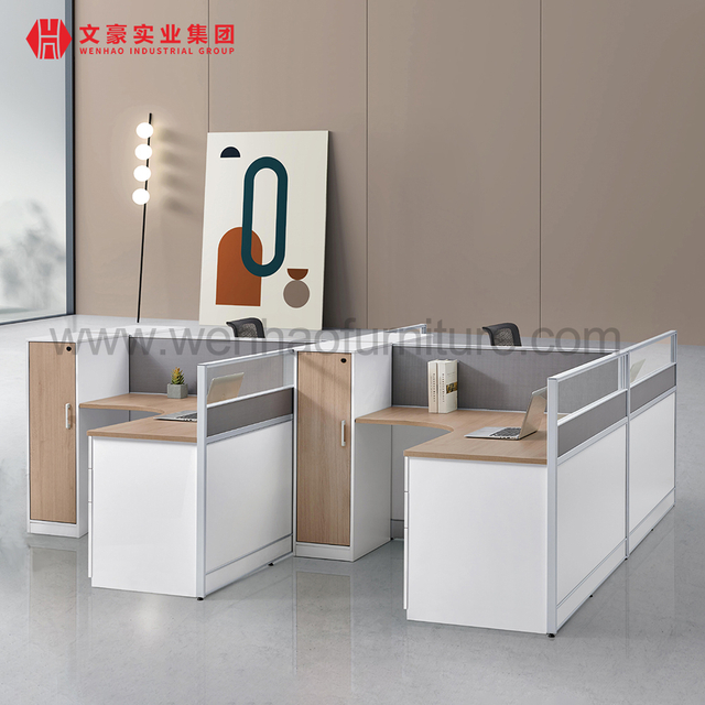 Tamanho personalizado de alta qualidade, design moderno, plano aberto, estação de trabalho de escritório, cubículo, mesa de trabalho