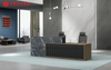 Mesa de recepção de hotel simples empresa de móveis por atacado para lobby