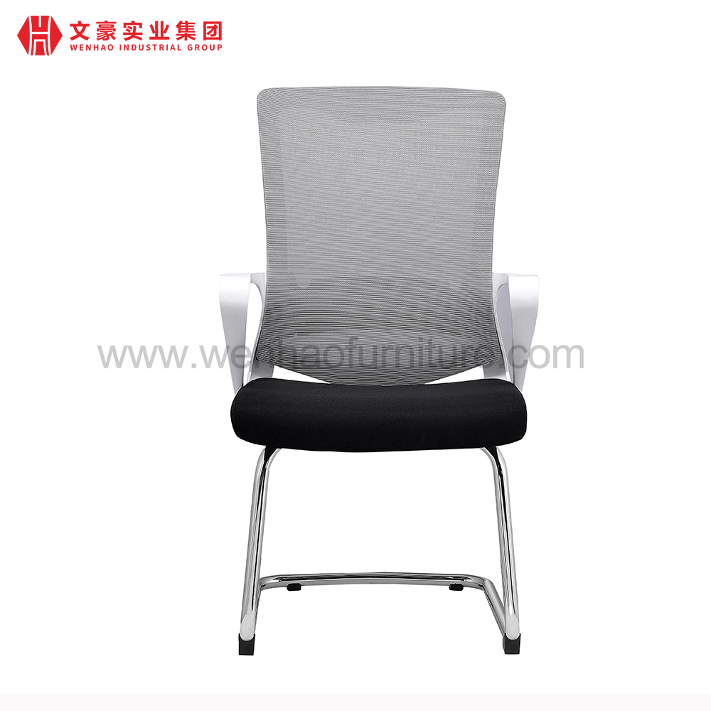 Cadeira moderna do escritório da conferência da malha com fabricante estofado das cadeiras de mesa da estrutura de aço em China