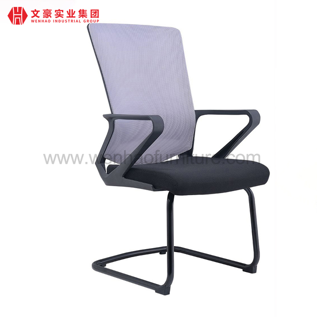 Fabricante de cadeiras de escritório estofadas para cadeira de conferência de malha moderna na China